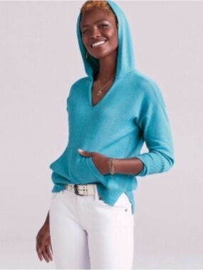 CAbi - “Hop To” Hoodie Sweater / Blue / Size Small